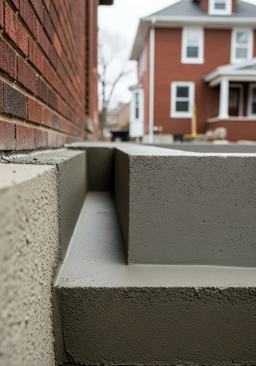 Close-up of completed work on a Cuyahoga County home showing attention to detail and local building standards.